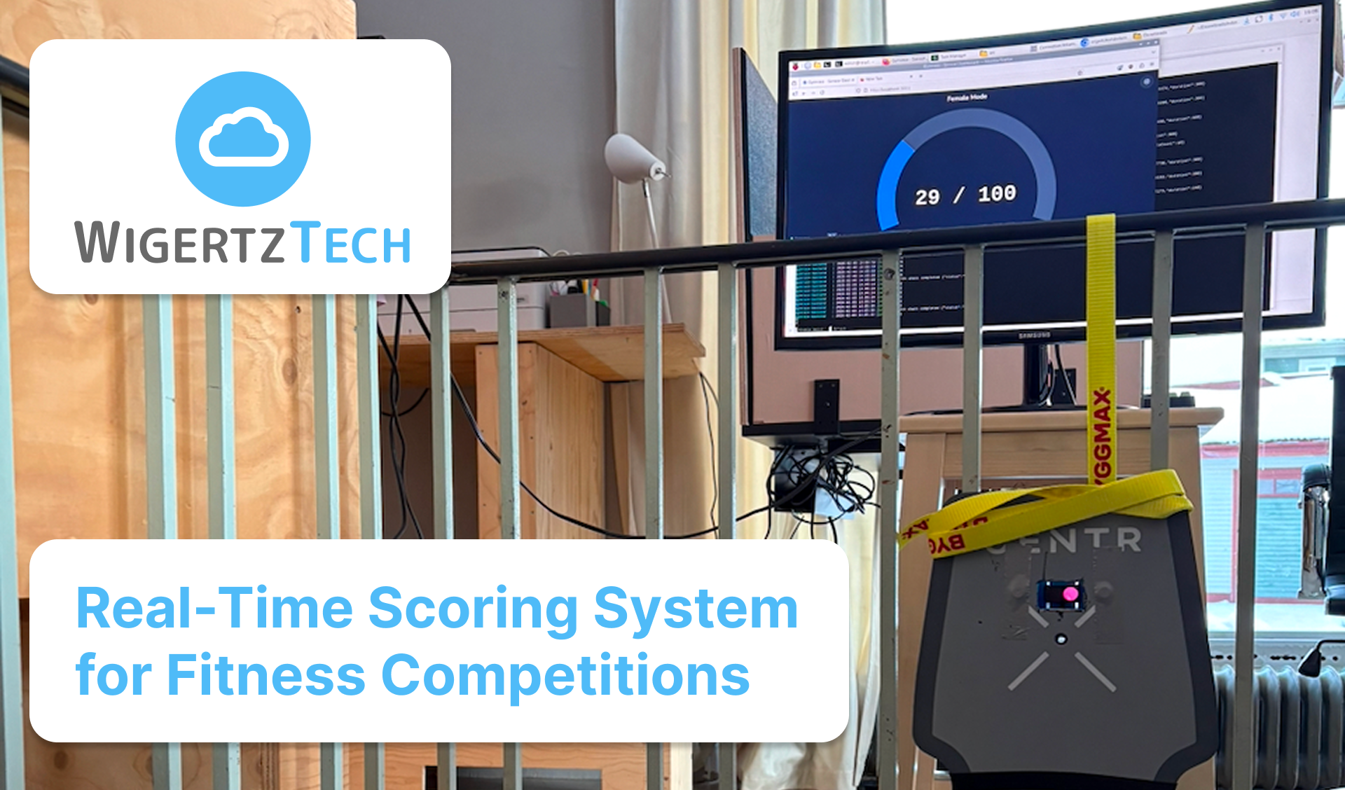 Real-time fitness scoring system